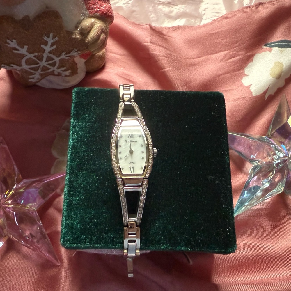 Elegant Silver Women's Watch